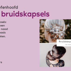 Workshop Bohemian Bruidskapsels 28-4-2025